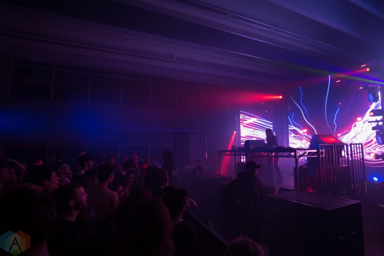 VANCOUVER, BC – Tokimonsta performs at BC Place in Vancouver during Contact Winter Music Festival on December 27, 2017. (Photo: Ryan Deasley/Aesthetic Magazine)