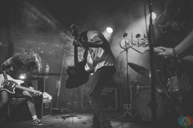 MELBOURNE, AU - DECEMBER 2: Tropical Fuck Storm performs at Gizzfest 2017 at Melbourne Showgrounds in Melbourne, Australia on December 2, 2017. (Photo: Rick Clifford/Aesthetic Magazine)