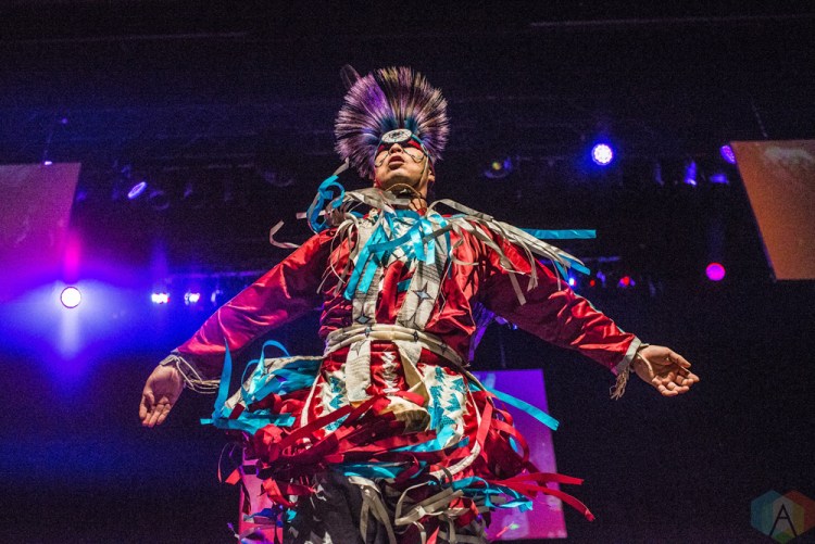 TORONTO, ON - JANUARY 19 - A Tribe Called Red performs at Danforth Music Hall in Toronto on January 19, 2018. (Photo: Joanna Glezakos/Aesthetic Magazine)