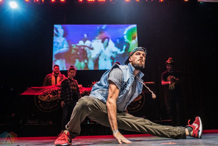 TORONTO, ON - JANUARY 19 - A Tribe Called Red performs at Danforth Music Hall in Toronto on January 19, 2018. (Photo: Joanna Glezakos/Aesthetic Magazine)