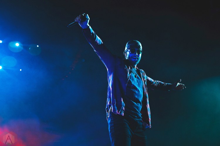 HAMILTON, ON - JANUARY 22: Avenged Sevenfold performs at FirstOntario Centre in Hamilton, Ontario on January 22, 2018. (Photo: Adam Harrison/Aesthetic Magazine)