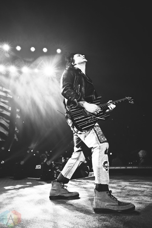 HAMILTON, ON - JANUARY 22: Avenged Sevenfold performs at FirstOntario Centre in Hamilton, Ontario on January 22, 2018. (Photo: Adam Harrison/Aesthetic Magazine)