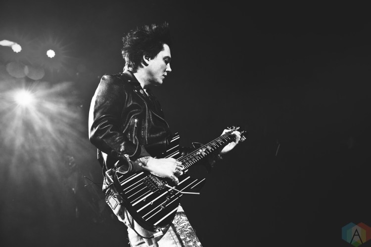 HAMILTON, ON - JANUARY 22: Avenged Sevenfold performs at FirstOntario Centre in Hamilton, Ontario on January 22, 2018. (Photo: Adam Harrison/Aesthetic Magazine)