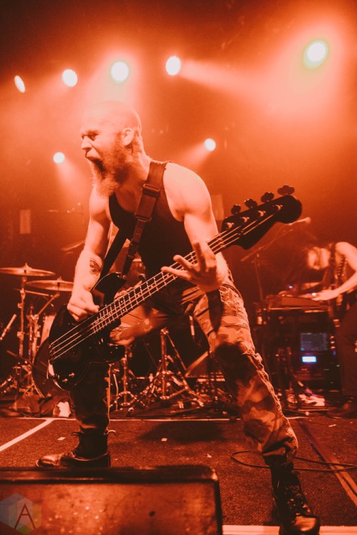 VANCOUVER, BC - JANUARY 23: Code Orange performs at Commodore Ballroom in Vancouver on January 23, 2018. (Photo: Tim Nguyen/Aesthetic Magazine)