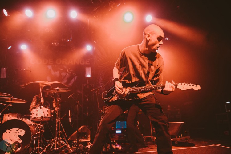VANCOUVER, BC - JANUARY 23: Code Orange performs at Commodore Ballroom in Vancouver on January 23, 2018. (Photo: Tim Nguyen/Aesthetic Magazine)