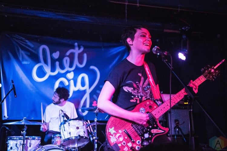 TORONTO, ON - JANUARY 30: Diet Cig performs at The Garrison in Toronto on January 30, 2018. (Photo: Morgan Harris/Aesthetic Magazine)