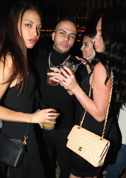 TORONTO, ON - JANUARY 9: Eric Da Jeweler attends Dwyane Wade's birthday party at Pick 6ix in Toronto on January 9, 2018. (Photo: Johnny Nunez/Getty)