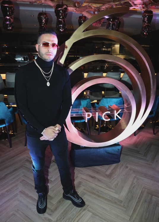 TORONTO, ON - JANUARY 9: Eric Da Jeweler attends Dwyane Wade's birthday party at Pick 6ix in Toronto on January 9, 2018. (Photo: Johnny Nunez/Getty)