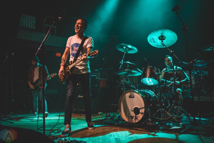 PONTIAC, MI - JANUARY 13: The Flatliners perform at Crofoot Ballroom in Pontiac, Michigan on January 13, 2017. (Photo: Rebekah Witt/Aesthetic Magazine)