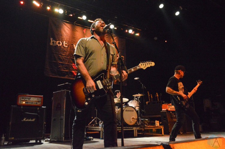 TORONTO, ON - JANUARY 27: Hot Water Music performs at Danforth Music Hall in Toronto on January 27, 2018. (Photo: Justin Roth/Aesthetic Magazine)