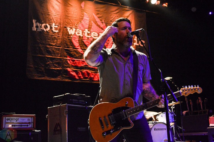 TORONTO, ON - JANUARY 27: Hot Water Music performs at Danforth Music Hall in Toronto on January 27, 2018. (Photo: Justin Roth/Aesthetic Magazine)