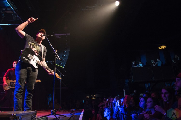 TORONTO, ON - JANUARY 19: James Barker Band performs at Phoenix Concert Theatre in Toronto on January 19, 2018. (Photo: Morgan Hotston/Aesthetic Magazine)