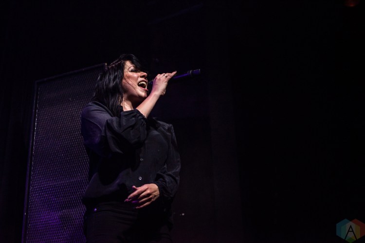 VANCOUVER, BC - JANUARY 21: K.Flay performs at Commodore Ballroom in Vancouver on January 21, 2018. (Photo: Kristina Kimlickova/Aesthetic Magazine)
