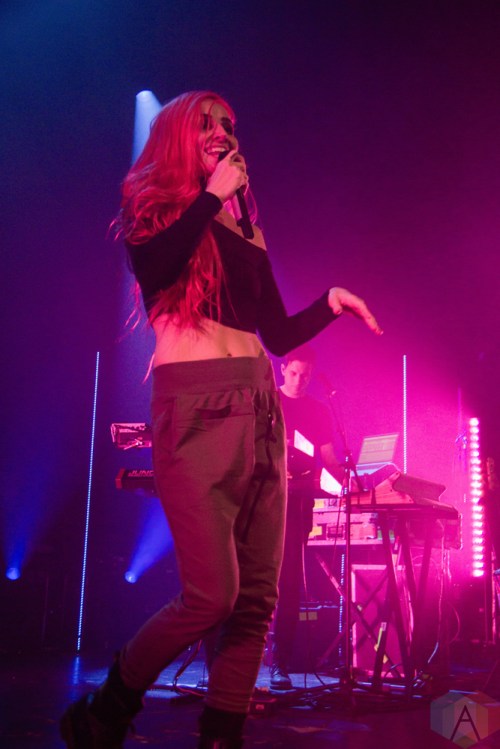 VANCOUVER, BC - JANUARY 30: Lights performs at Vogue Theatre in Vancouver on January 30, 2018. (Photo: Emily Chin/Aesthetic Magazine)