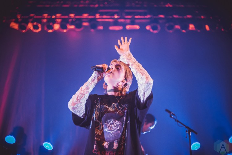 TORONTO, ON - JANUARY 29: MØ performs at Danforth Music Hall in Toronto on January 29, 2018. (Photo: Sarah McNeil/Aesthetic Magazine)