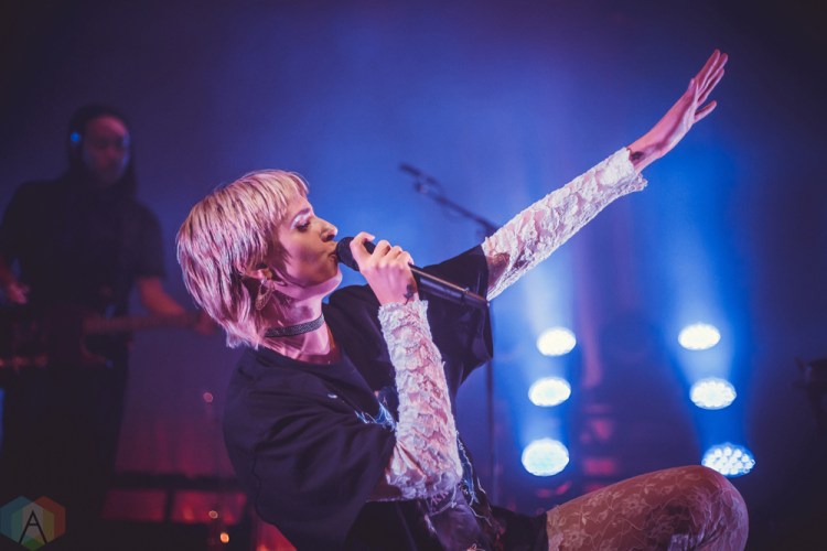 TORONTO, ON - JANUARY 29: MØ performs at Danforth Music Hall in Toronto on January 29, 2018. (Photo: Sarah McNeil/Aesthetic Magazine)