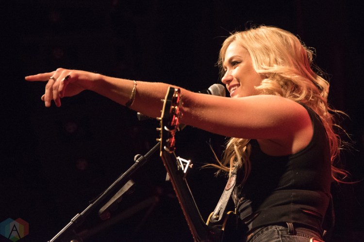 TORONTO, ON - JANUARY 19: Meghan Patrick performs at Phoenix Concert Theatre in Toronto on January 19, 2018. (Photo: Morgan Hotston/Aesthetic Magazine)