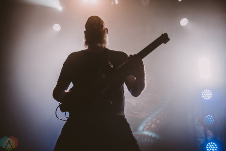VANCOUVER, BC - JANUARY 23: Meshuggah performs at Commodore Ballroom in Vancouver on January 23, 2018. (Photo: Tim Nguyen/Aesthetic Magazine)