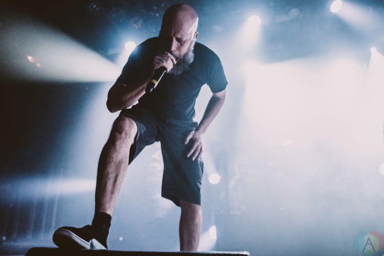 VANCOUVER, BC - JANUARY 23: Meshuggah performs at Commodore Ballroom in Vancouver on January 23, 2018. (Photo: Tim Nguyen/Aesthetic Magazine)