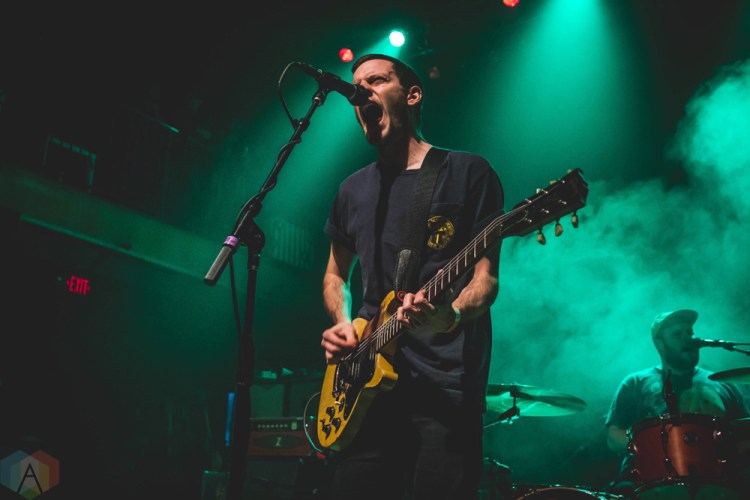 PONTIAC, MI - JANUARY 13: PUP performs at Crofoot Ballroom in Pontiac, Michigan on January 13, 2017. (Photo: Rebekah Witt/Aesthetic Magazine)