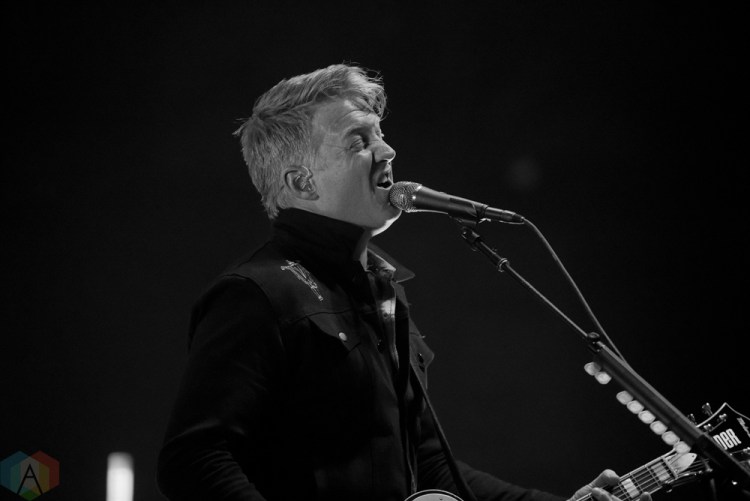 VICTORIA, B.C - JANUARY 22: Queens of the Stone Age performs at Save-On-Foods Memorial Centre in Victoria, British Columbia on January 22, 2018. (Photo: Rob Porter/Aesthetic Magazine)