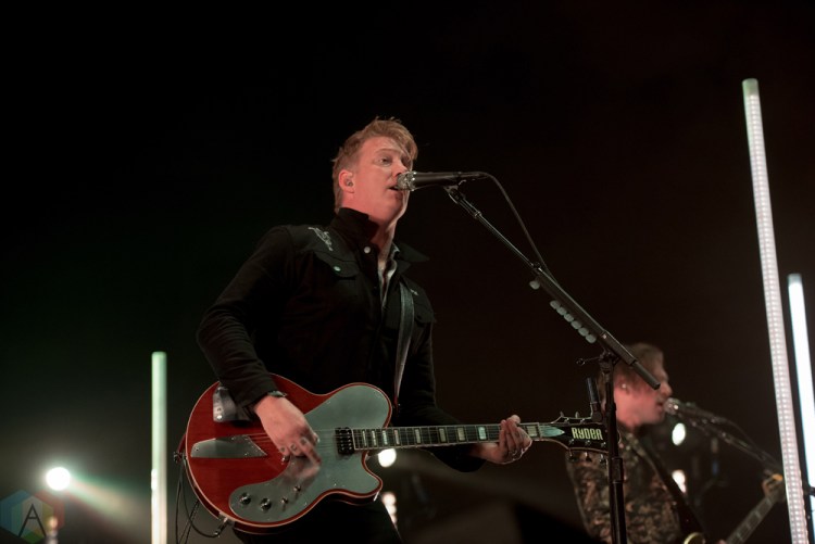 VICTORIA, B.C - JANUARY 22: Queens of the Stone Age performs at Save-On-Foods Memorial Centre in Victoria, British Columbia on January 22, 2018. (Photo: Rob Porter/Aesthetic Magazine)