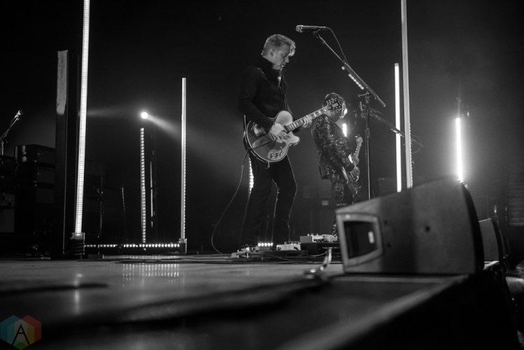 VICTORIA, B.C - JANUARY 22: Queens of the Stone Age performs at Save-On-Foods Memorial Centre in Victoria, British Columbia on January 22, 2018. (Photo: Rob Porter/Aesthetic Magazine)