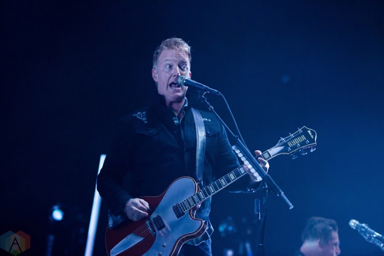 VICTORIA, B.C - JANUARY 22: Queens of the Stone Age performs at Save-On-Foods Memorial Centre in Victoria, British Columbia on January 22, 2018. (Photo: Rob Porter/Aesthetic Magazine)