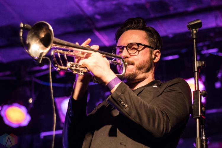 TORONTO, ON - JANUARY 27: San Fermin performs at Lee's Palace in Toronto on January 27, 2018. (Photo: Morgan Hotston/Aesthetic Magazine)