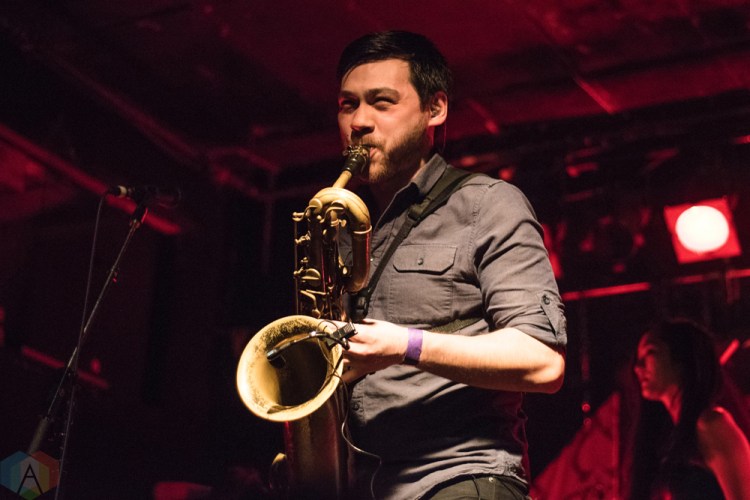 TORONTO, ON - JANUARY 27: San Fermin performs at Lee's Palace in Toronto on January 27, 2018. (Photo: Morgan Hotston/Aesthetic Magazine)