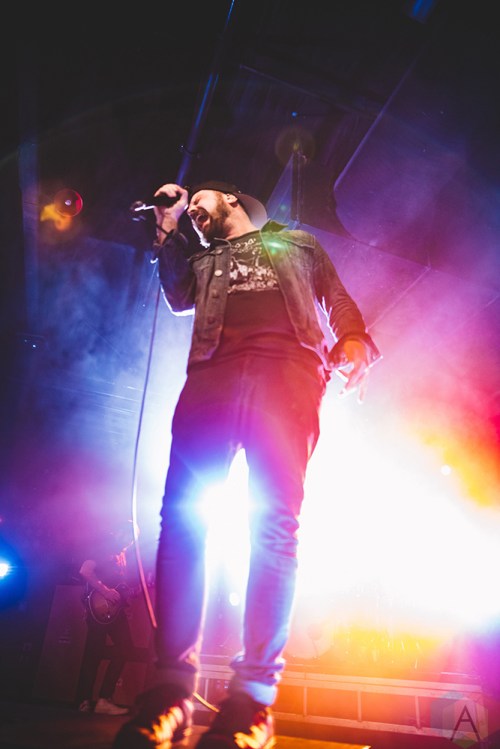 SACRAMENTO, CA - JANUARY 30: Silverstein performs at Ace of Spades in Sacramento, California on January 30, 2018. (Photo: Kyle Simmons/Aesthetic Magazine)