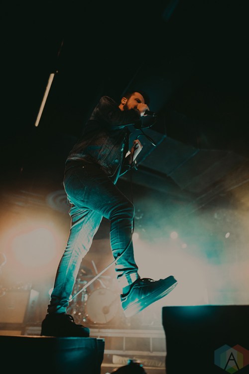 SACRAMENTO, CA - JANUARY 30: Silverstein performs at Ace of Spades in Sacramento, California on January 30, 2018. (Photo: Kyle Simmons/Aesthetic Magazine)