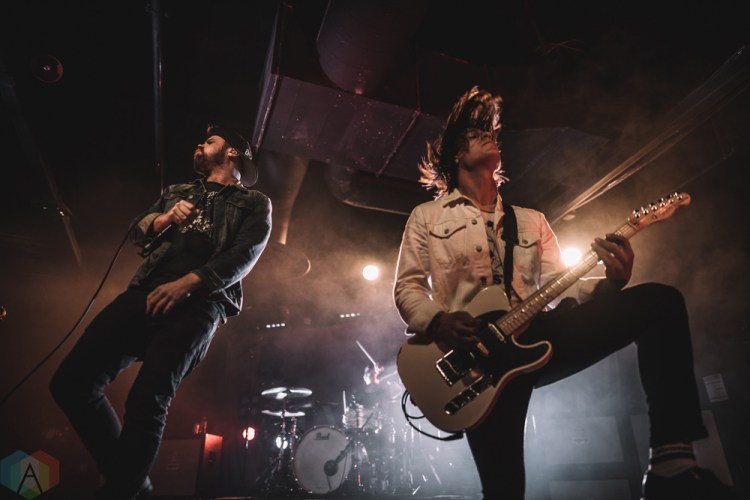 SACRAMENTO, CA - JANUARY 30: Silverstein performs at Ace of Spades in Sacramento, California on January 30, 2018. (Photo: Kyle Simmons/Aesthetic Magazine)