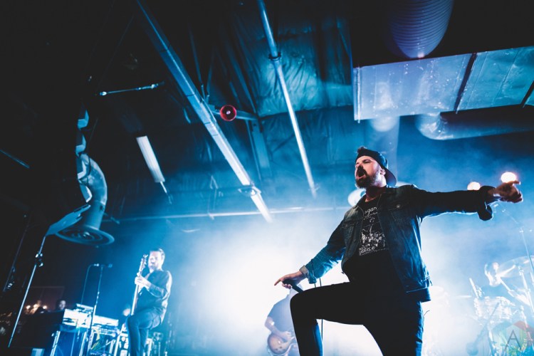 SACRAMENTO, CA - JANUARY 30: Silverstein performs at Ace of Spades in Sacramento, California on January 30, 2018. (Photo: Kyle Simmons/Aesthetic Magazine)