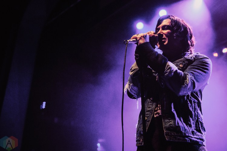 TORONTO, ON - JANUARY 26: Sleeping With Sirens performs at Danforth Music Hall in Toronto on January 26, 2018. (Photo: Francesca Ludikar/Aesthetic Magazine)