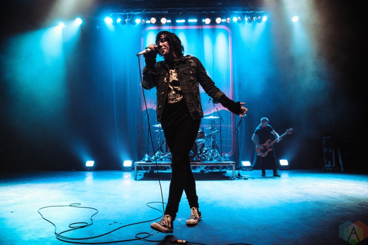 TORONTO, ON - JANUARY 26: Sleeping With Sirens performs at Danforth Music Hall in Toronto on January 26, 2018. (Photo: Francesca Ludikar/Aesthetic Magazine)
