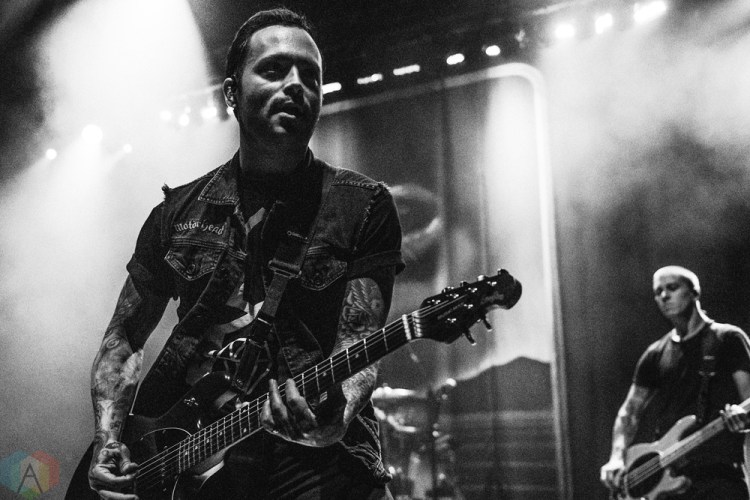 TORONTO, ON - JANUARY 26: Sleeping With Sirens performs at Danforth Music Hall in Toronto on January 26, 2018. (Photo: Francesca Ludikar/Aesthetic Magazine)