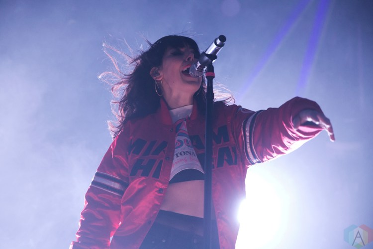 TORONTO, ON - JANUARY 28: Sleigh Bells performed at The Mod Club in Toronto on January 28, 2018. (Photo: Theo Rallis/Aesthetic Magazine)