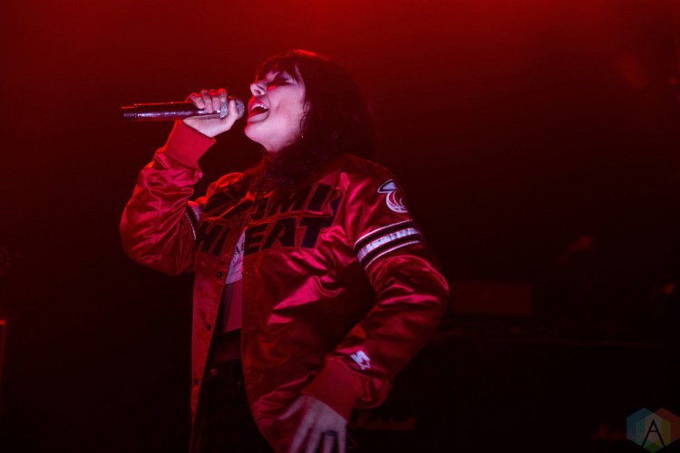 TORONTO, ON - JANUARY 28: Sleigh Bells performed at The Mod Club in Toronto on January 28, 2018. (Photo: Theo Rallis/Aesthetic Magazine)