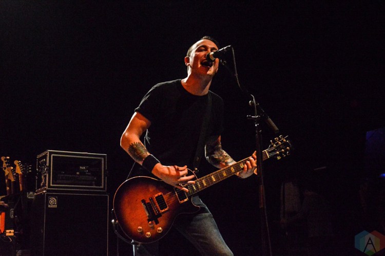 TORONTO, ON - JANUARY 27: The Flatliners perform at Danforth Music Hall in Toronto on January 27, 2018. (Photo: Justin Roth/Aesthetic Magazine)