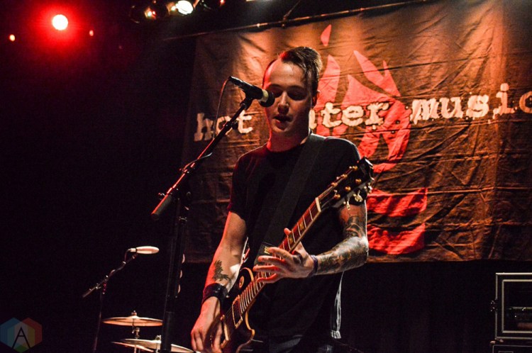 TORONTO, ON - JANUARY 27: The Flatliners perform at Danforth Music Hall in Toronto on January 27, 2018. (Photo: Justin Roth/Aesthetic Magazine)