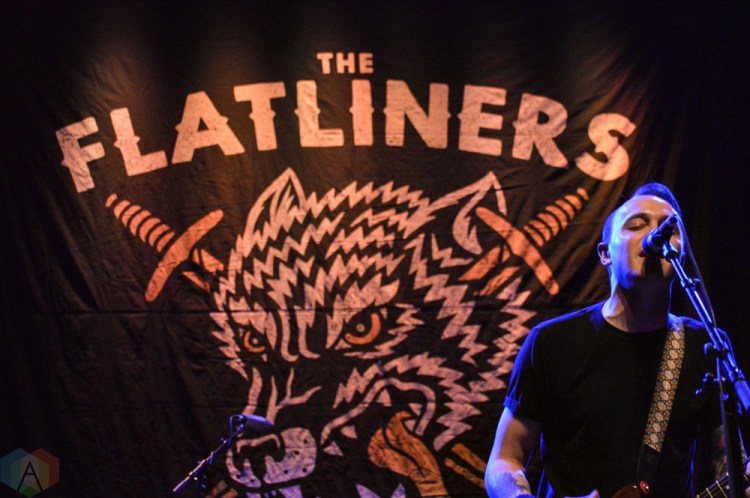 TORONTO, ON - JANUARY 27: The Flatliners perform at Danforth Music Hall in Toronto on January 27, 2018. (Photo: Justin Roth/Aesthetic Magazine)