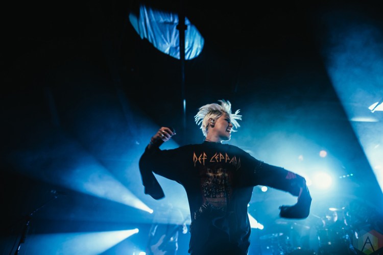 SACRAMENTO, CA - JANUARY 30: Tonight Alive performs at Ace of Spades in Sacramento, California on January 30, 2018. (Photo: Kyle Simmons/Aesthetic Magazine)