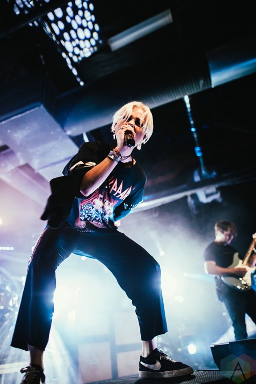 SACRAMENTO, CA - JANUARY 30: Tonight Alive performs at Ace of Spades in Sacramento, California on January 30, 2018. (Photo: Kyle Simmons/Aesthetic Magazine)