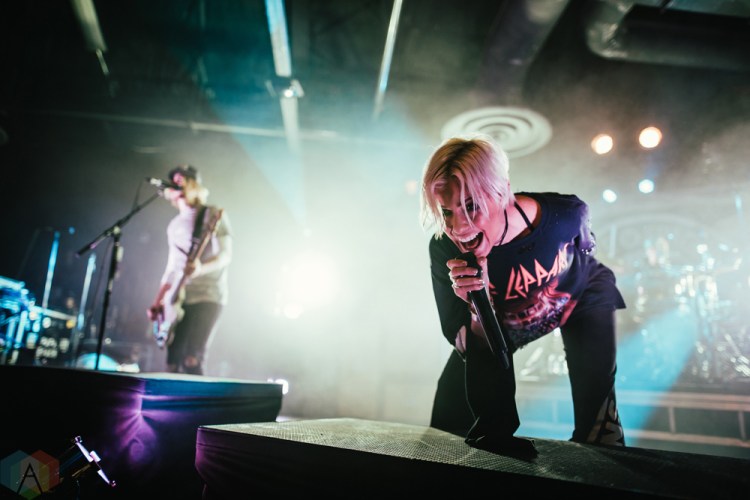 SACRAMENTO, CA - JANUARY 30: Tonight Alive performs at Ace of Spades in Sacramento, California on January 30, 2018. (Photo: Kyle Simmons/Aesthetic Magazine)