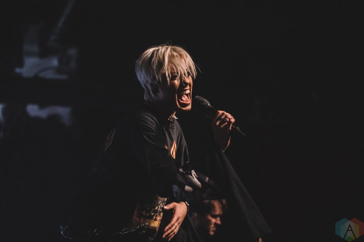 SACRAMENTO, CA - JANUARY 30: Tonight Alive performs at Ace of Spades in Sacramento, California on January 30, 2018. (Photo: Kyle Simmons/Aesthetic Magazine)