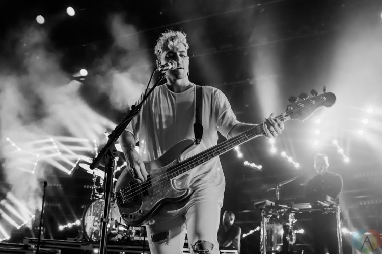 TORONTO, ON - JANUARY 16: Walk The Moon performs at Danforth Music Hall in Toronto on January 16, 2018. (Photo: Tyler Roberts/Aesthetic Magazine)