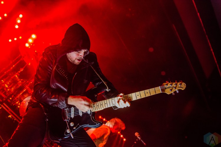 TORONTO, ON - JANUARY 16: Walk The Moon performs at Danforth Music Hall in Toronto on January 16, 2018. (Photo: Tyler Roberts/Aesthetic Magazine)