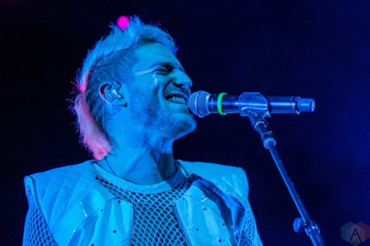 TORONTO, ON - JANUARY 16: Walk The Moon performs at Danforth Music Hall in Toronto on January 16, 2018. (Photo: Tyler Roberts/Aesthetic Magazine)