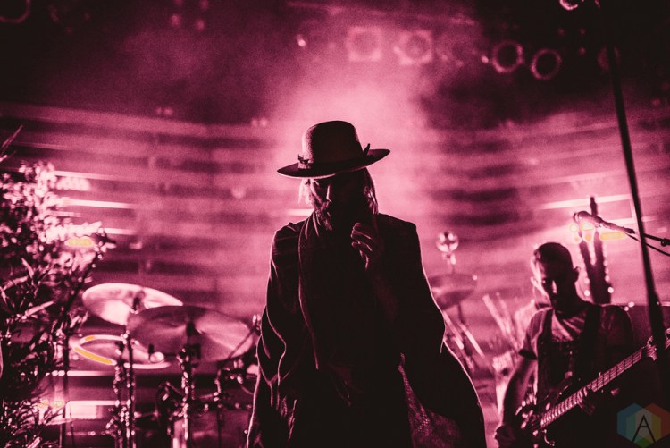 TORONTO, ON - FEBRUARY 10: Aaron Bruno of Awolnation performs at Phoenix Concert Theatre in Toronto on February 10, 2018. (Photo: Joanna Glezakos/Aesthetic Magazine)